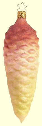 Large Frosted Jewel Cone<br>Old World Christmas